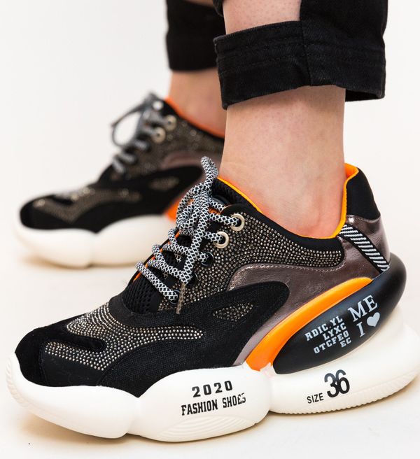 Mei Спортни Обувки Funton Черни