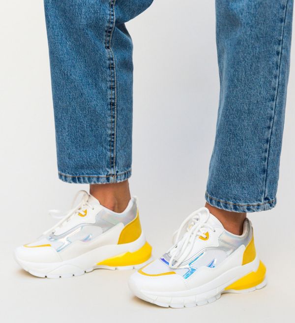 Ali Спортни Обувки Husera Бели2