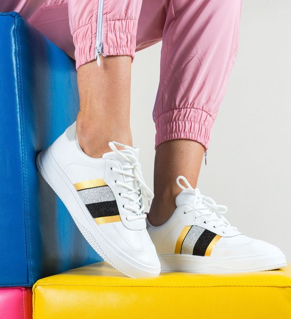 Ali Спортни обувки Ibrahim Бели