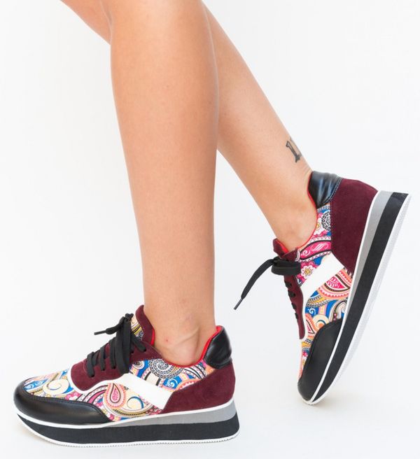 Exist Shoes Спортни Обувки Marcud Гранатови