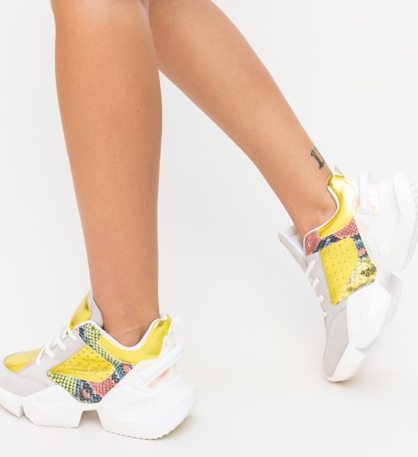 Wow Shoes Спортни Обувки Vicent Жълти