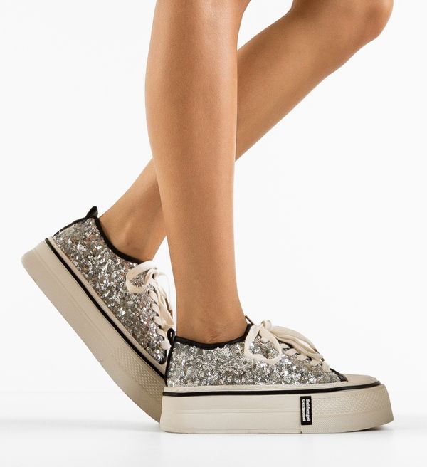 Mei Спортни Paiety Сребърни