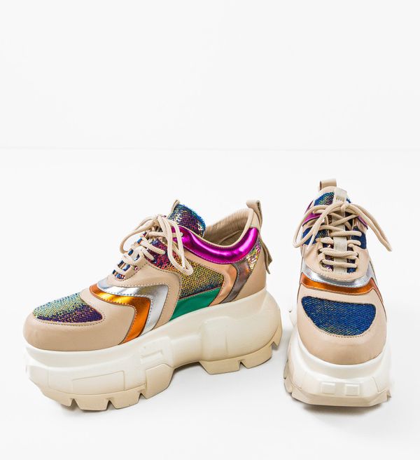 Wow Shoes Спортни Playhar Бежов