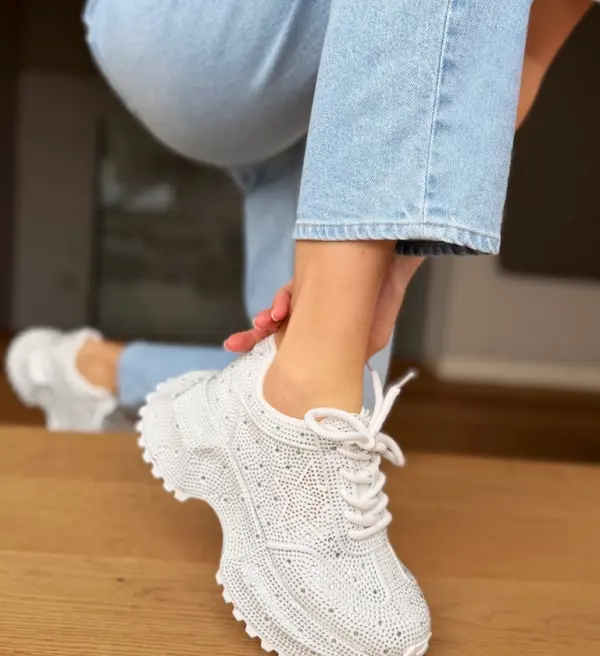 Carolie Спортни Starre Бели