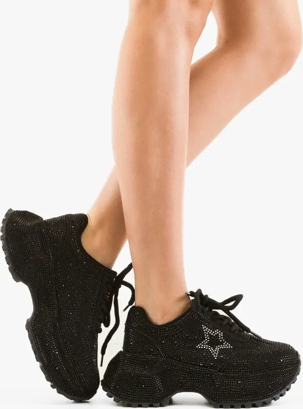 Carolie Спортни Starre Черни