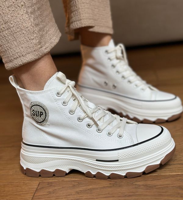 Maria Спортни Supp Бели