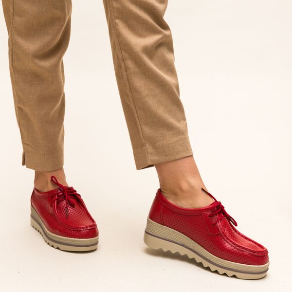Udobni Ежедневни Обувки Torino Червени