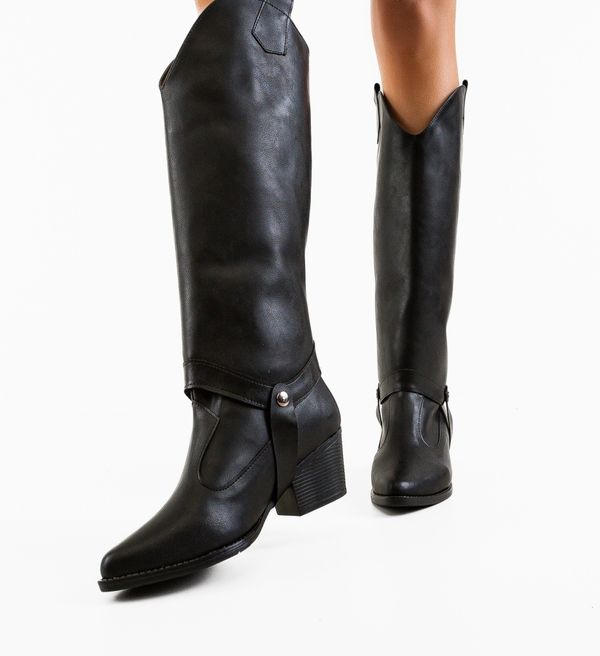 Wow Shoes Заострени Duosa Черни