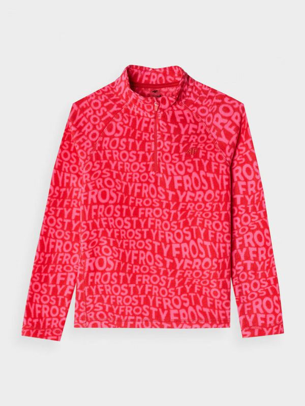 4F 4F Суитшърт детски Cherven