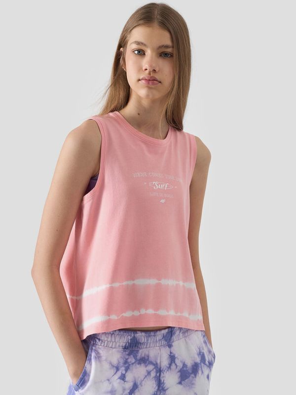 4F 4F Тениска детски Rozov