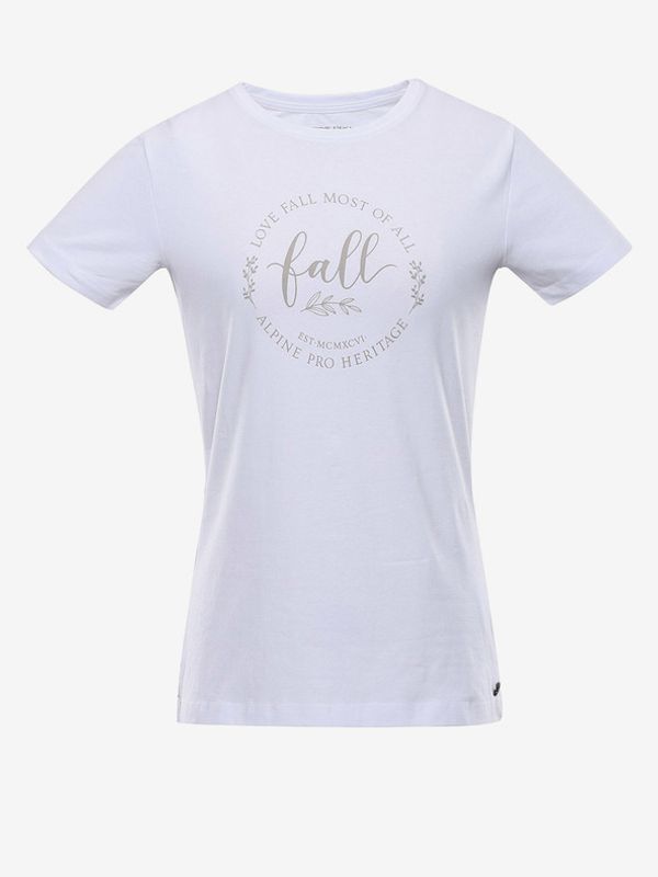 ALPINE PRO ALPINE PRO Allona T-shirt Byal