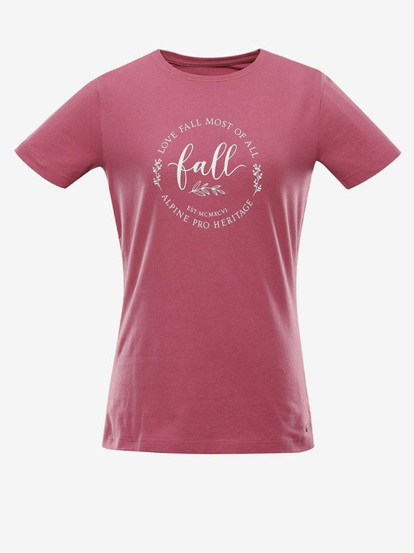 ALPINE PRO ALPINE PRO Allona T-shirt Rozov