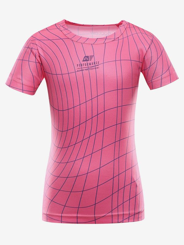 ALPINE PRO ALPINE PRO Basiko Тениска детски Rozov