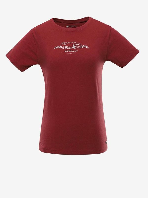 ALPINE PRO ALPINE PRO Cedrina 2 T-shirt Cherven