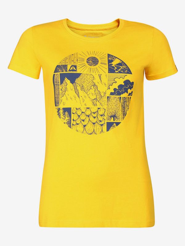 ALPINE PRO ALPINE PRO Ecca T-shirt Zhalt