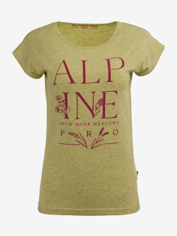 ALPINE PRO ALPINE PRO Hunga T-shirt Zelen