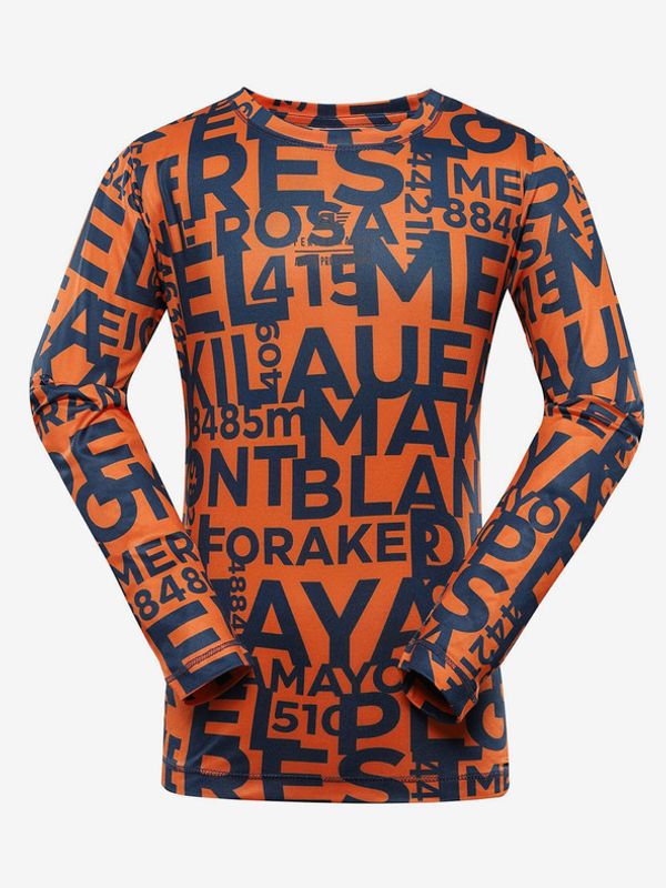 ALPINE PRO ALPINE PRO Louso Тениска детски Oranzhev