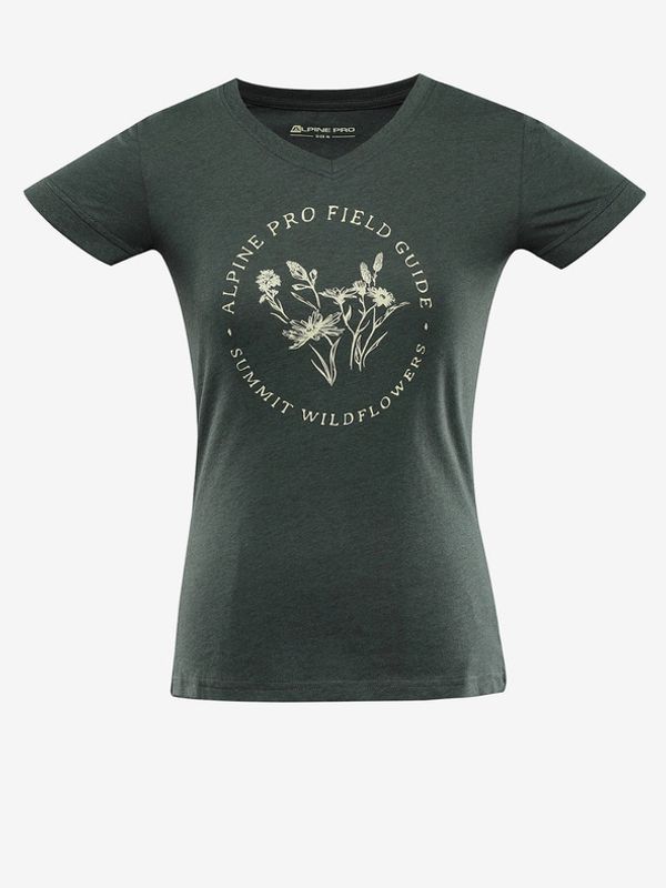 ALPINE PRO ALPINE PRO Nega T-shirt Zelen