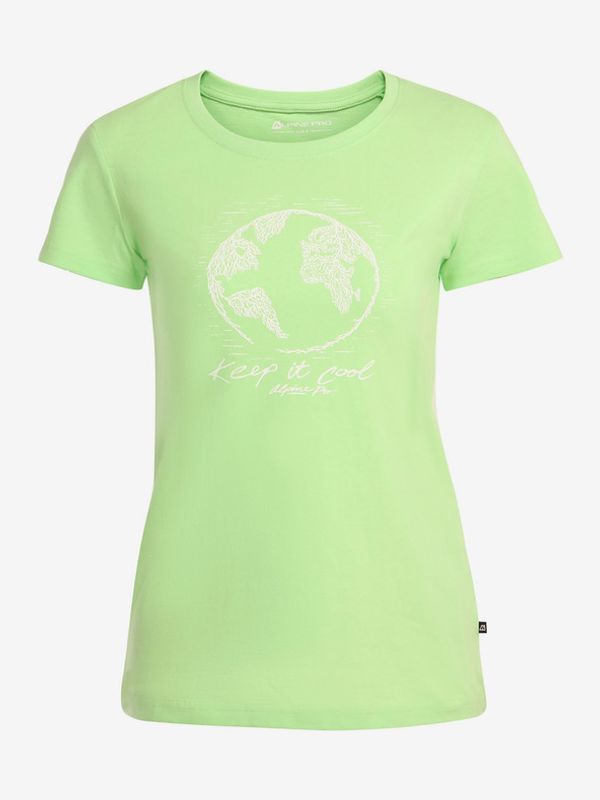 ALPINE PRO ALPINE PRO Planeta T-shirt Zelen