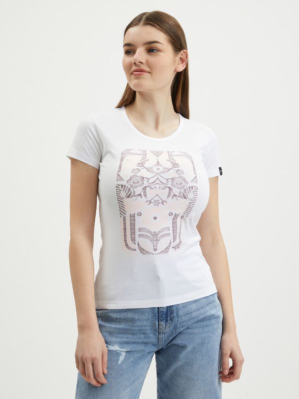 ALPINE PRO ALPINE PRO Starka T-shirt Byal