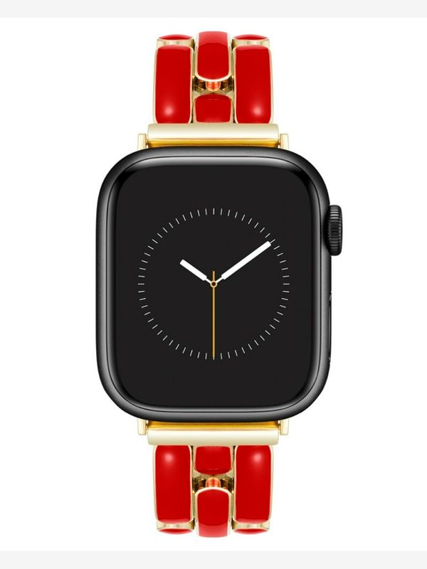 Anne Klein Anne Klein Apple Watch 38/40/41mm Каишка за часовник Cherven