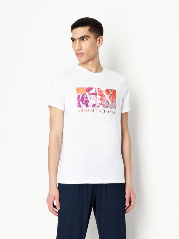 Armani Exchange Armani Exchange T-shirt Byal