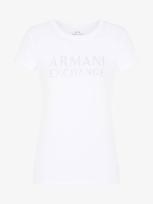 Armani Exchange Armani Exchange T-shirt Byal
