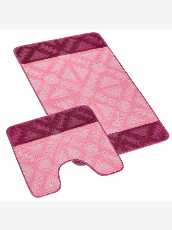 Bellatex Bellatex Set Подложка за баня Rozov