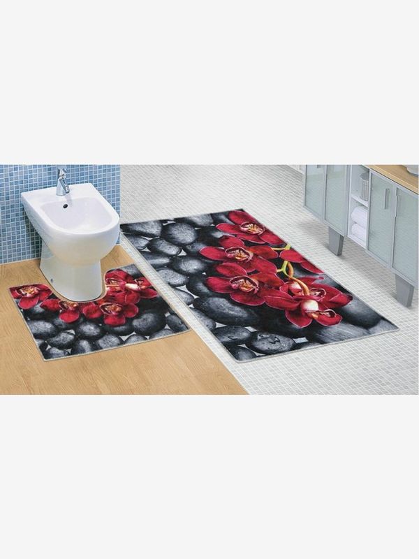 Bellatex Bellatex Set Подложка за баня Siv