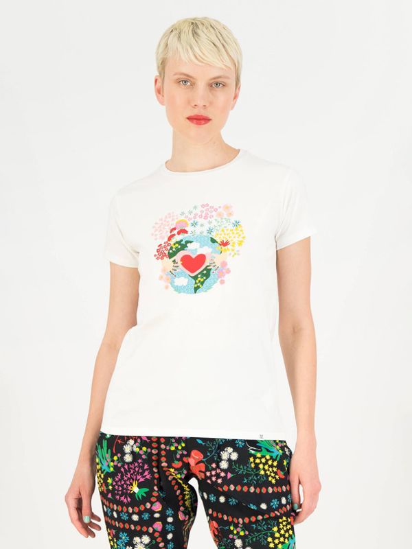 Blutsgeschwister Blutsgeschwister Planet Less Plastic T-shirt Byal