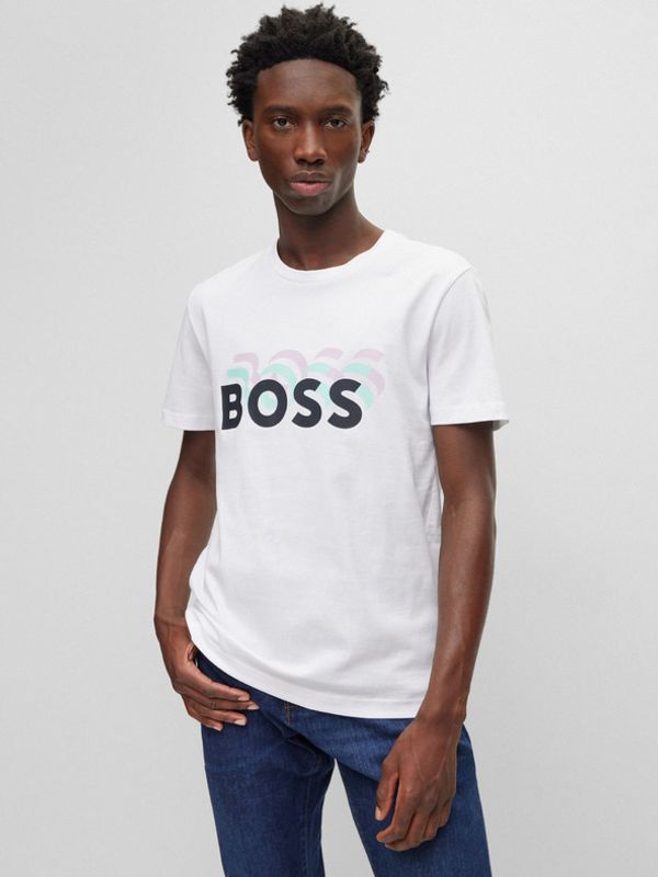 BOSS BOSS T-shirt Byal