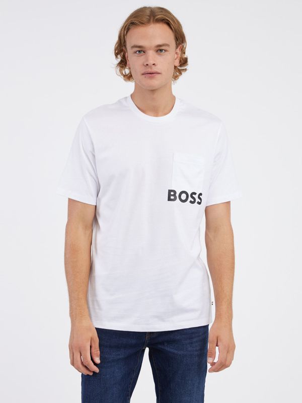 BOSS BOSS T-shirt Byal