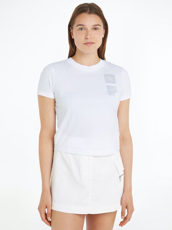 Calvin Klein Jeans Calvin Klein Jeans T-shirt Byal