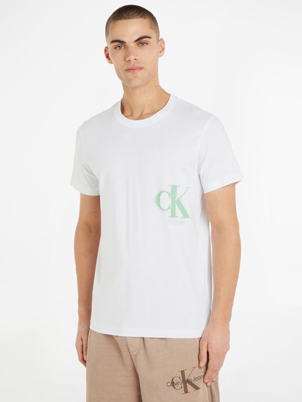 Calvin Klein Jeans Calvin Klein Jeans T-shirt Byal