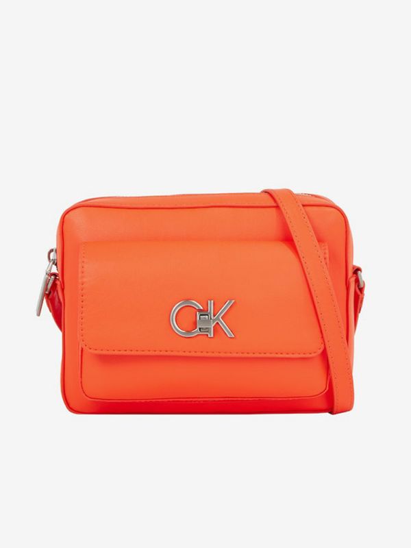Calvin Klein Calvin Klein Re-Lock Camera Bag Дамска чанта Oranzhev
