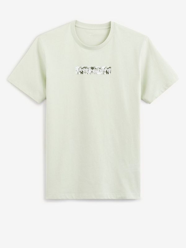 Celio Celio Ateprem T-shirt Zelen