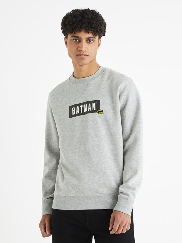 Celio Celio Batman Sweatshirt Siv