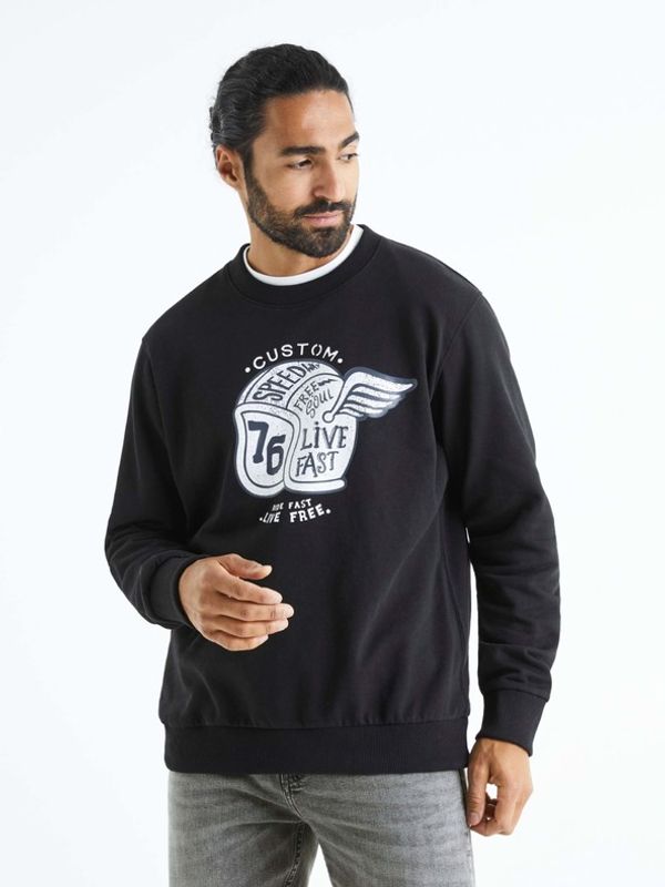 Celio Celio Beprice Sweatshirt Cheren