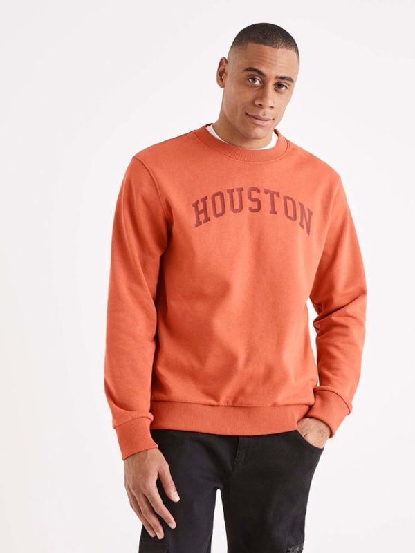 Celio Celio Beprice Sweatshirt Oranzhev