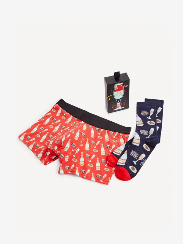 Celio Celio Boxerky a Чорапи Cherven