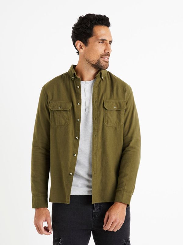 Celio Celio Caoflacko Риза Zelen