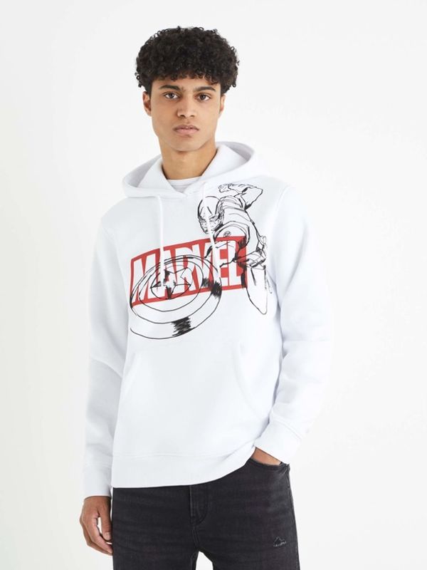 Celio Celio Captain America Sweatshirt Byal