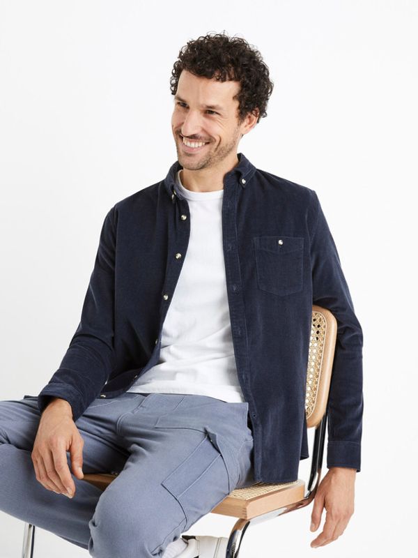 Celio Celio Carduroys Риза Sin