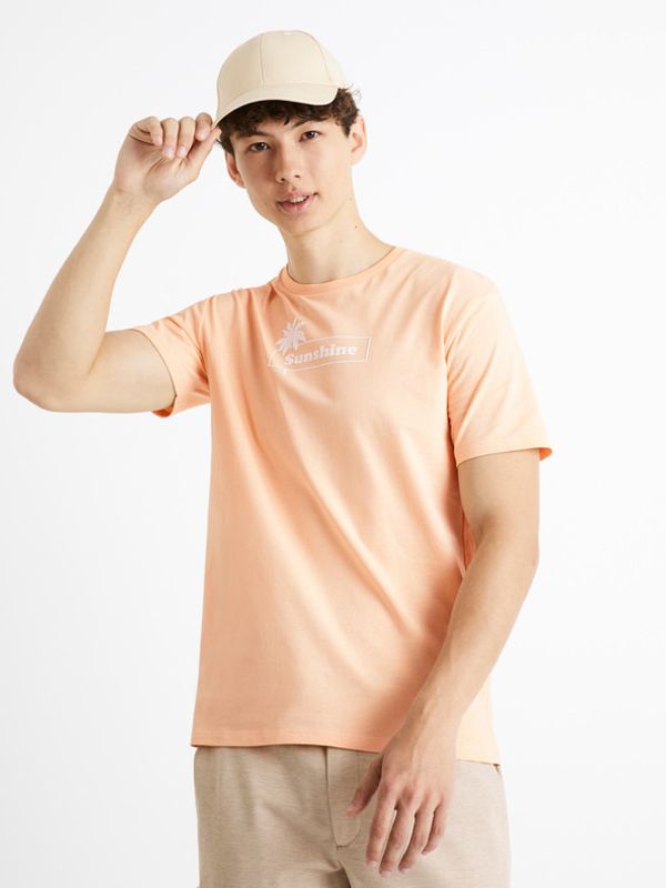 Celio Celio Cecarto Sunshine T-shirt Oranzhev
