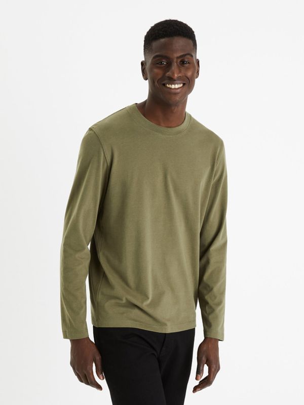 Celio Celio Cesolaceml T-shirt Zelen