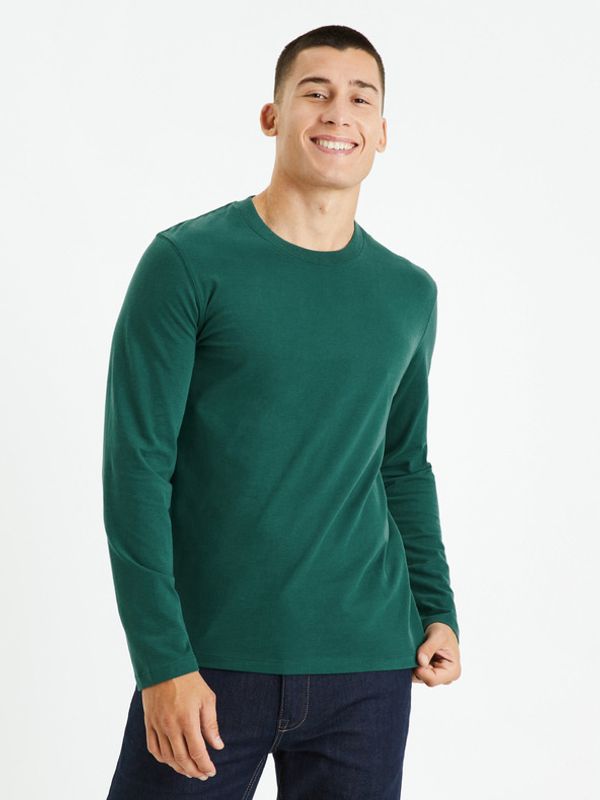 Celio Celio Cesolaceml T-shirt Zelen