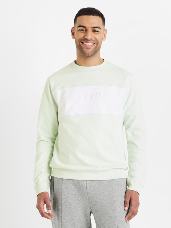 Celio Celio Deatle Sweatshirt Zelen
