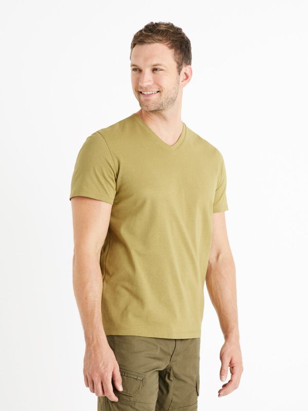 Celio Celio Debasev T-shirt Zelen