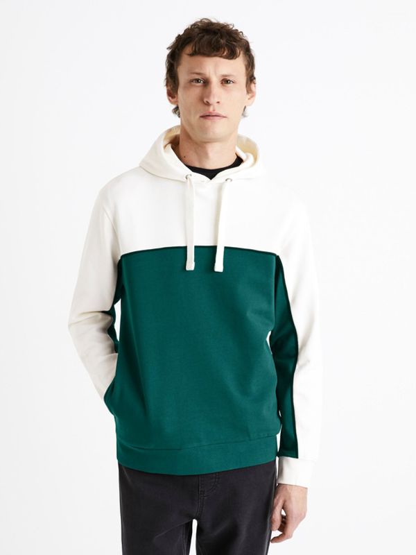Celio Celio Debiding Sweatshirt Zelen