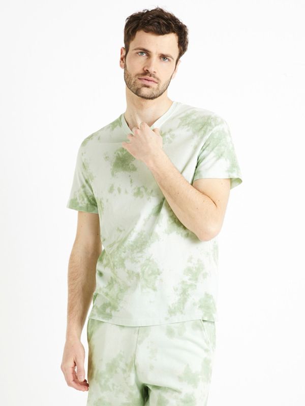 Celio Celio Dengame T-shirt Zelen